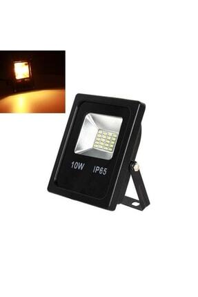 10w Watt Amber Bahçe Led Aydınlatma Çim Projektörü+fiş Image 0