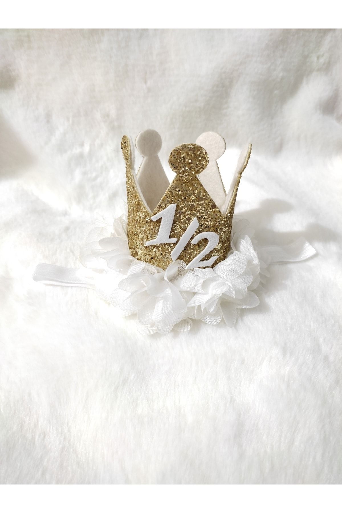 Gold birthday sale crown for adults