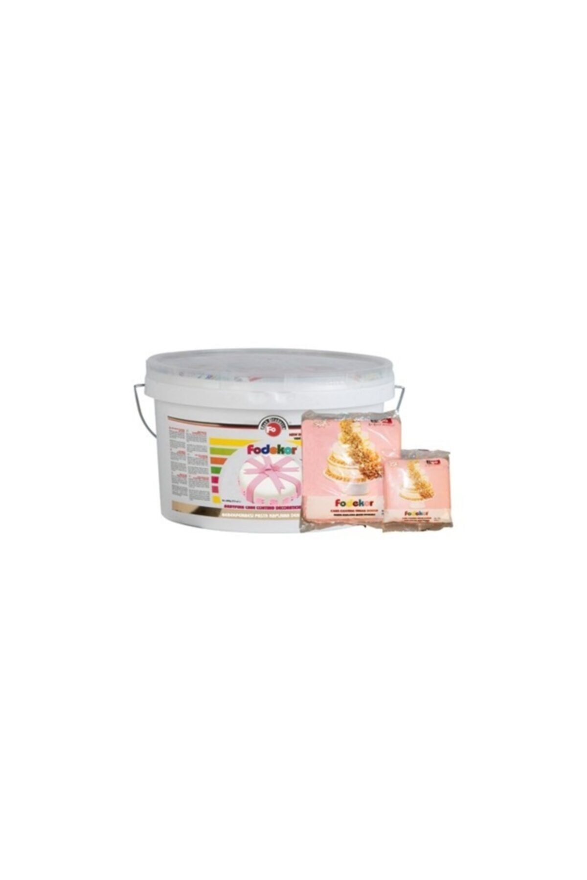 Fo Food Pembe Şeker Hamuru 1 Kg