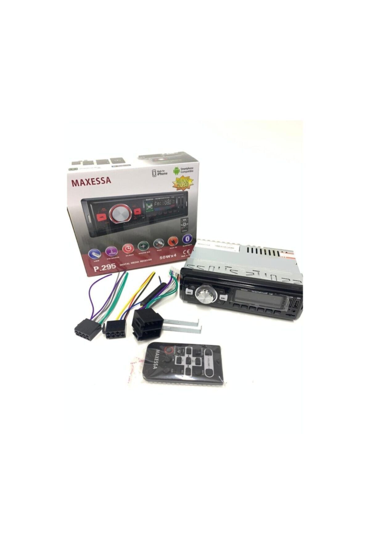 Alpine Maxessa P.295 Bluetooth, Usb, Sd, Fm , Aux , Usb Şarj Girişli Oto