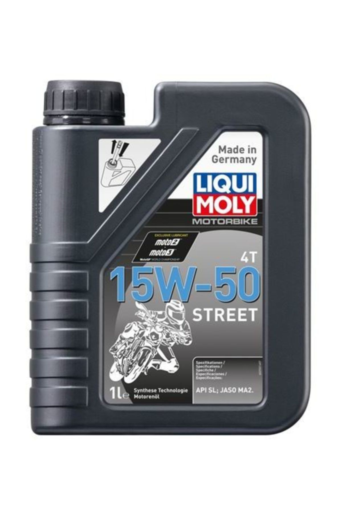 Liqui Moly 15W50 4T Street Motosiklet Motor Yağı 1 Litre (2555)