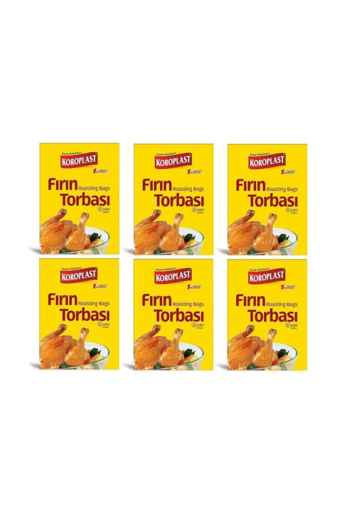 Koroplast Fırın Torbası 25 X 38 Cm 6 X 8 Adet