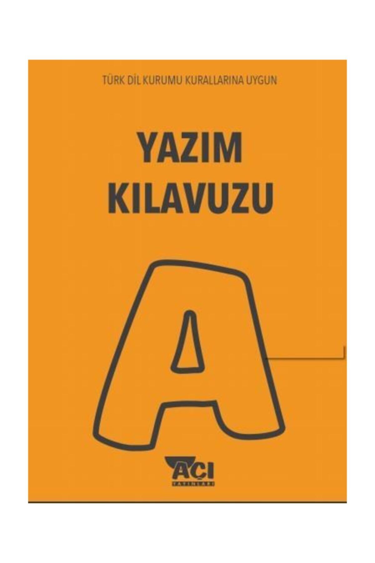 Açı Yayınları Açı Yazım Kılavuzu