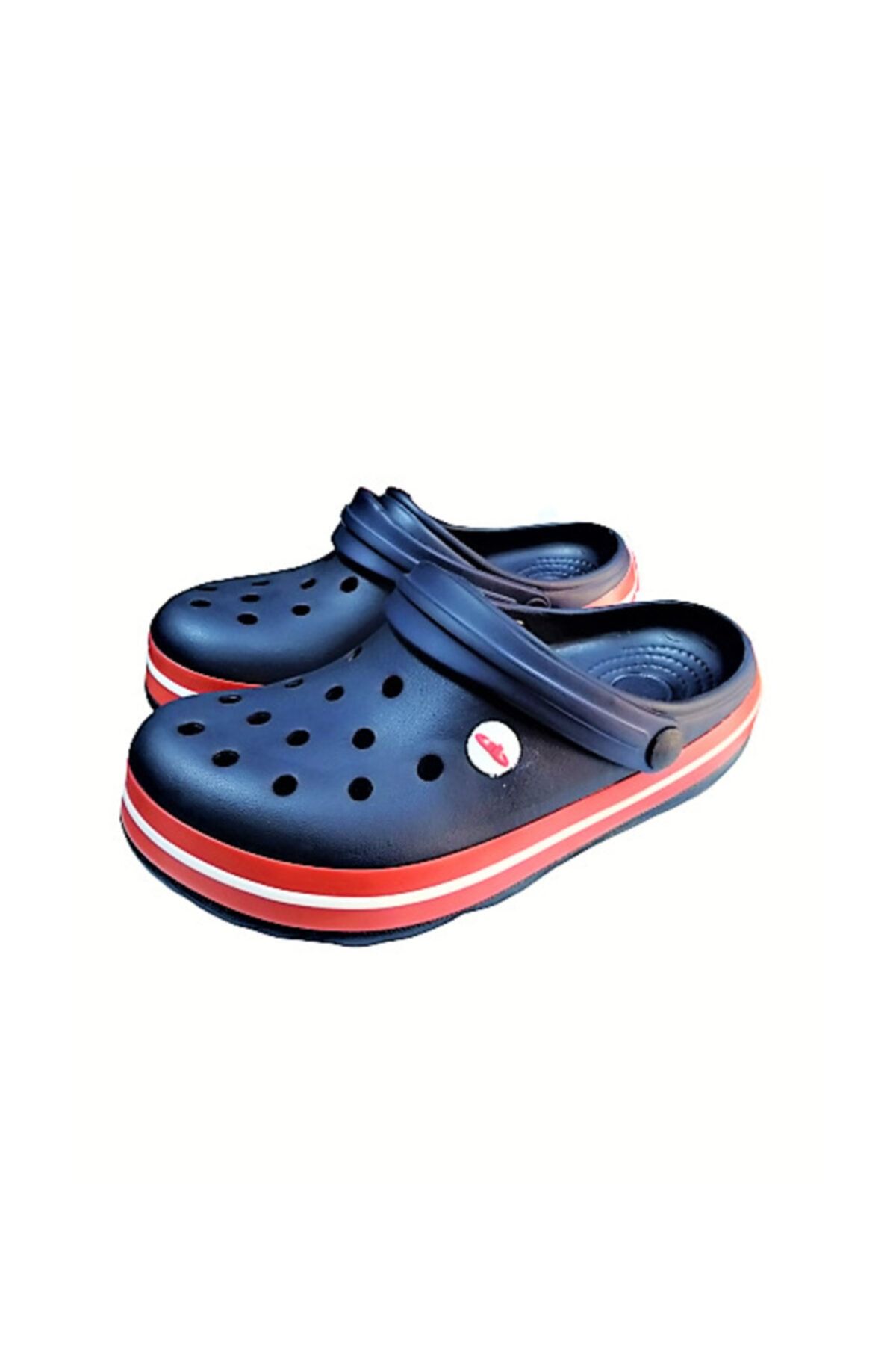 Navy blue and red crocs new arrivals