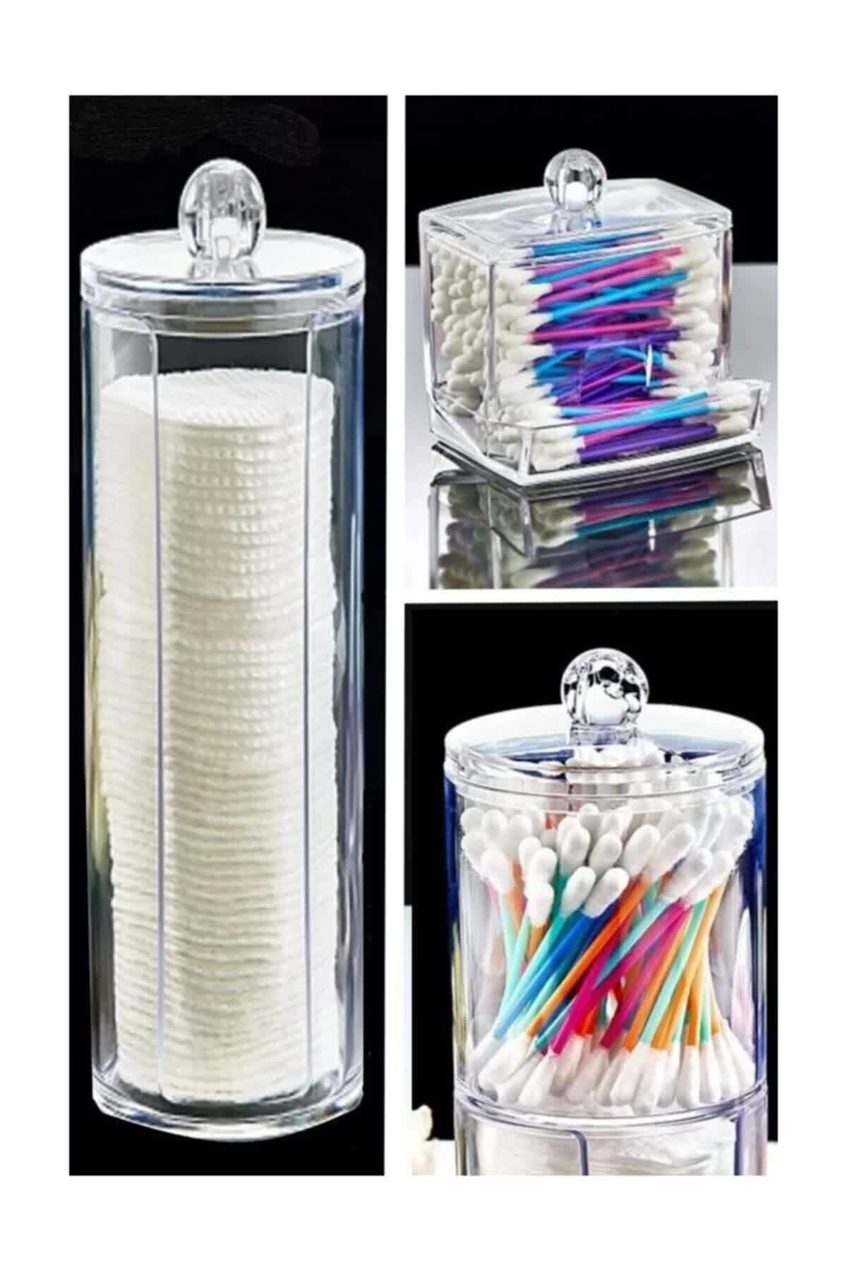 EVİMDM Akrilik 3 Lü Lüx Makyaj Organizer Set