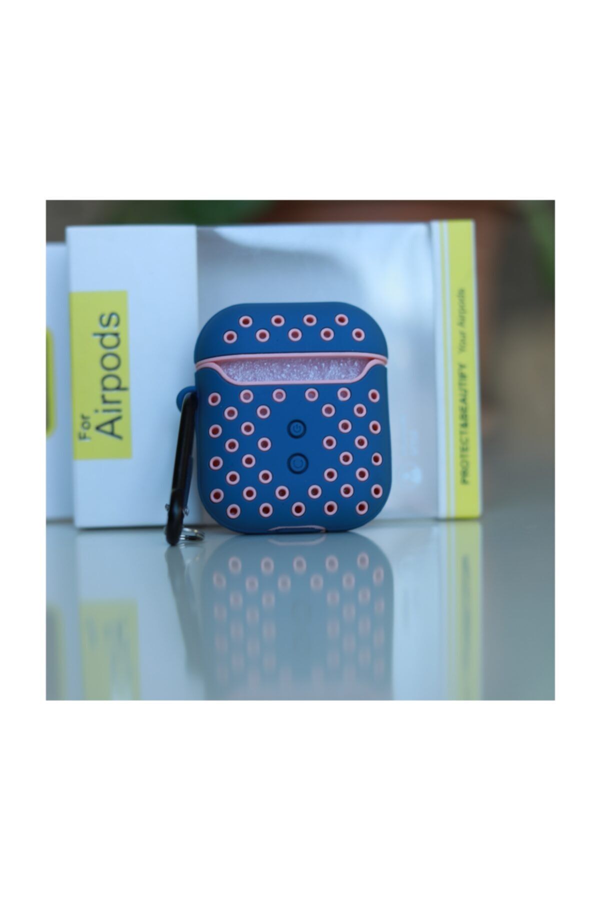 TG Apple Airpods Lüks Silikon Koruyucu Kılıf