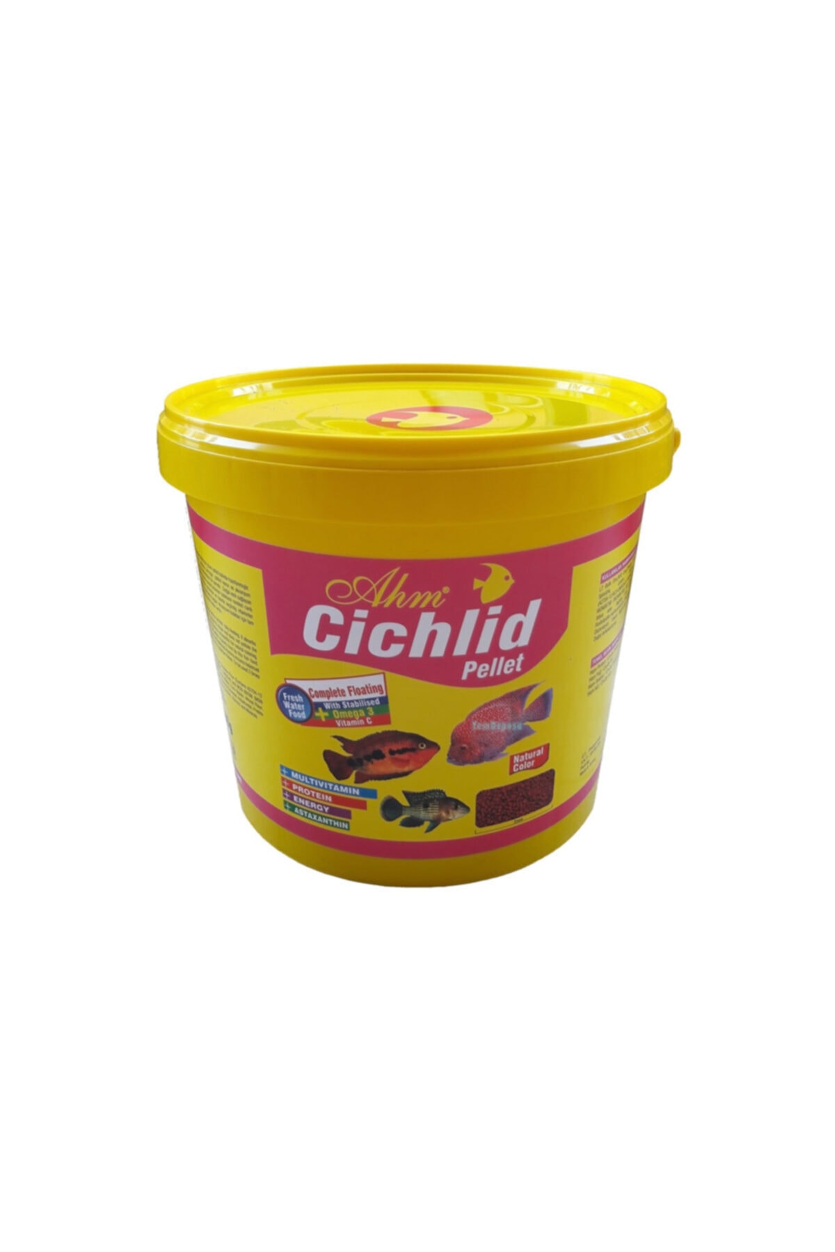 Ahm Cichlid Pellet 3 Kg Kova Balık Yemi