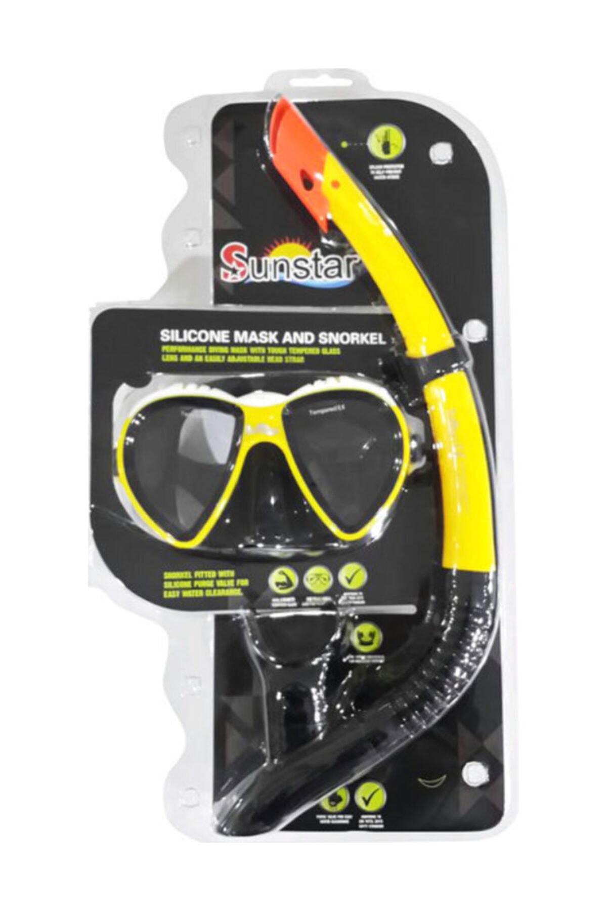Sunstar Ss02f007 Silikon Maske Set (m6232+sn26)