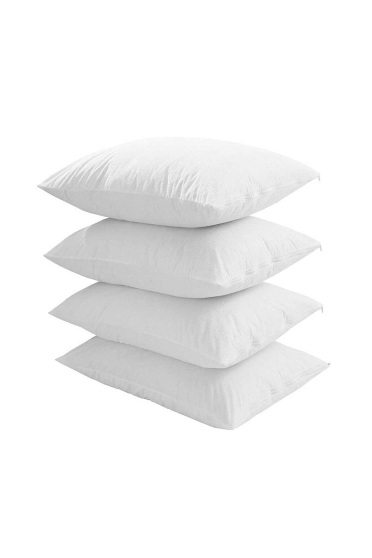 Detay Home 10 Adet Fermuarlı Beyaz Iç Yastık Kılıfı 50x70 Cm