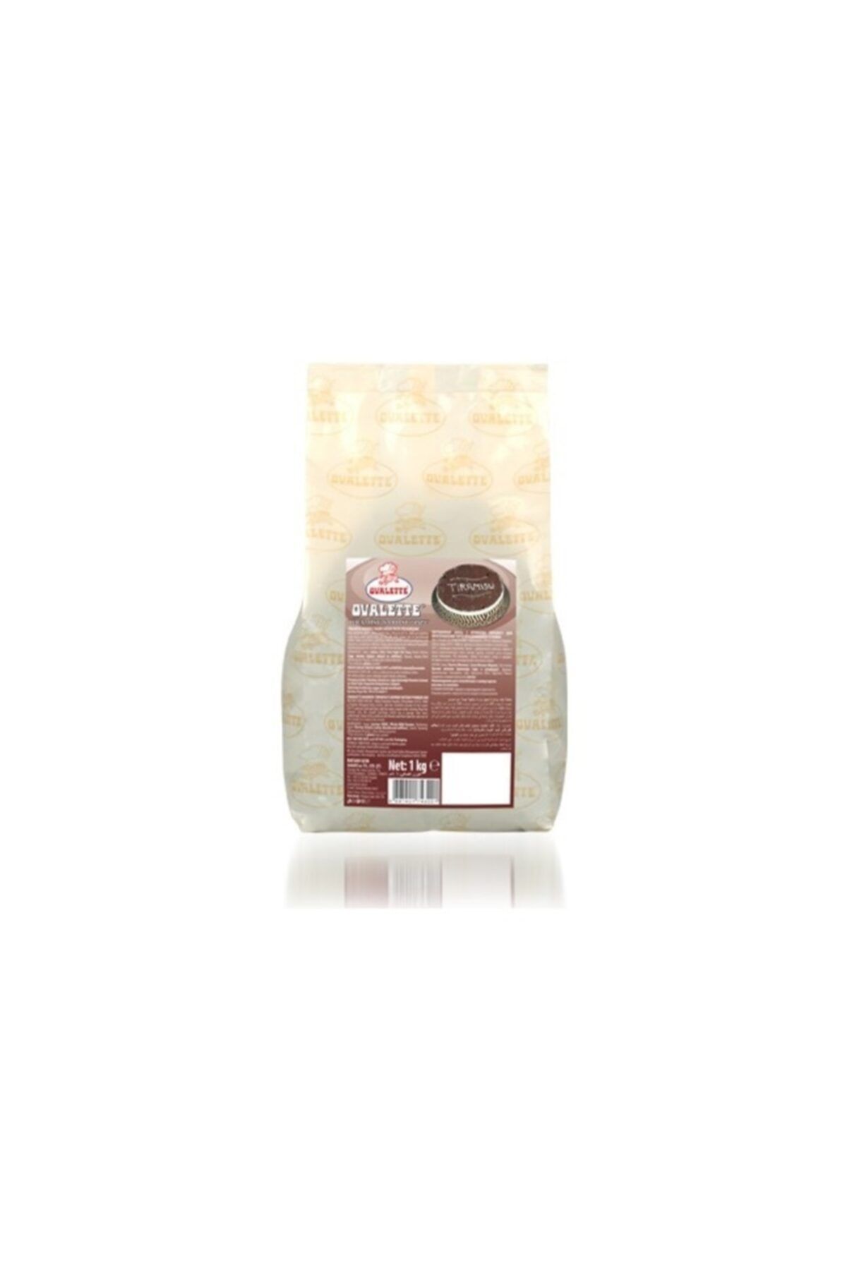 ovalette Tiramisu Aromalı Şarlot Tozu 1 kg