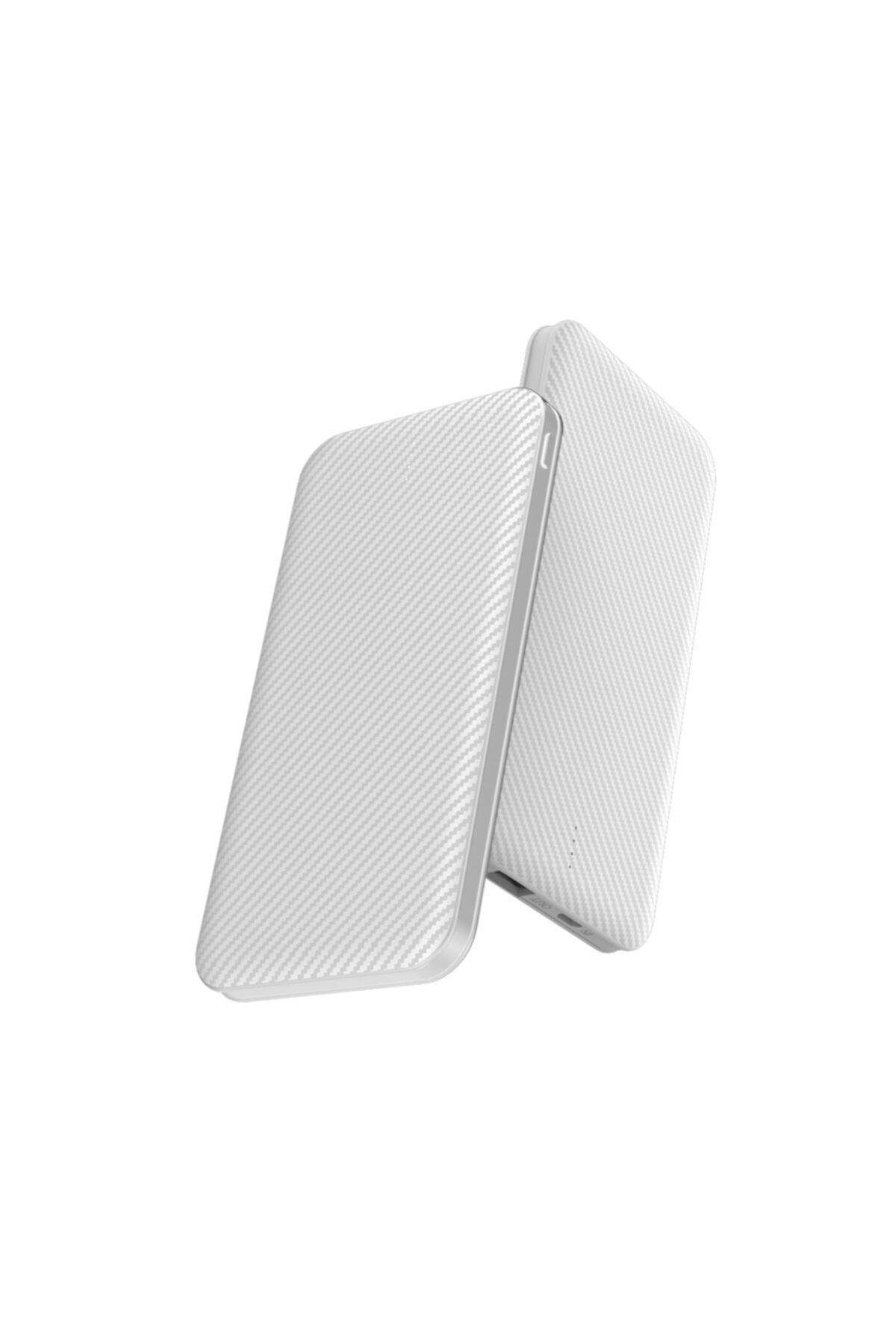 Mobilmoods 5000 Mah Powerbank 50u Beyaz Slim Taşınabilir Şarj Cihazı