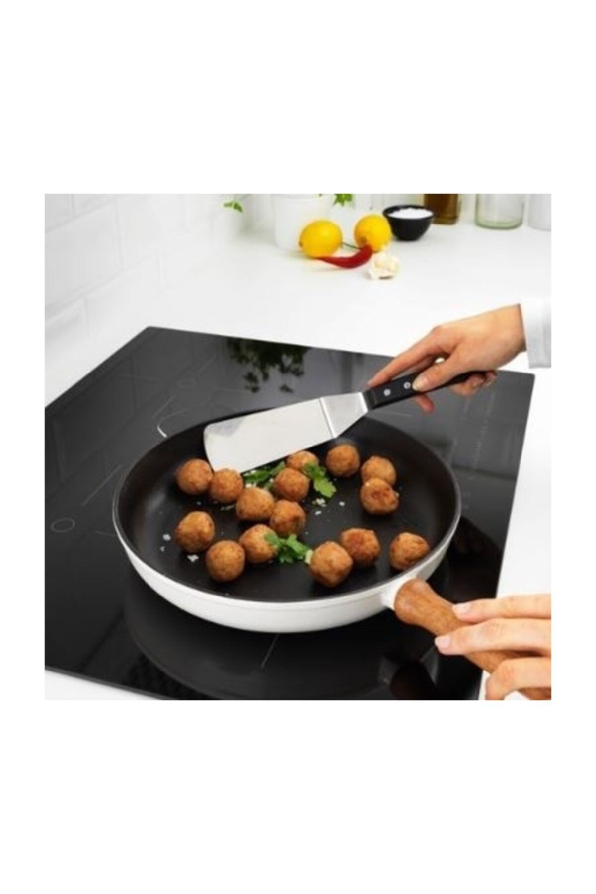 Deneme Zamanı Ikea Vardagen Spatula, Siyah