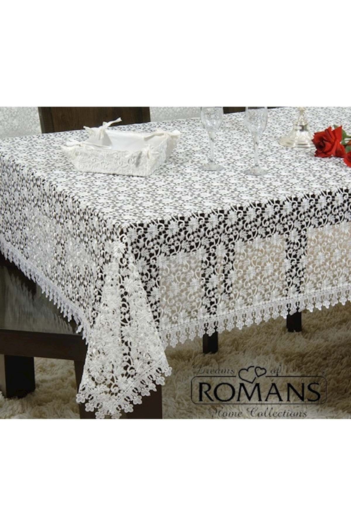 romans masa ortusu gupur 160x180 krem fiyati yorumlari trendyol