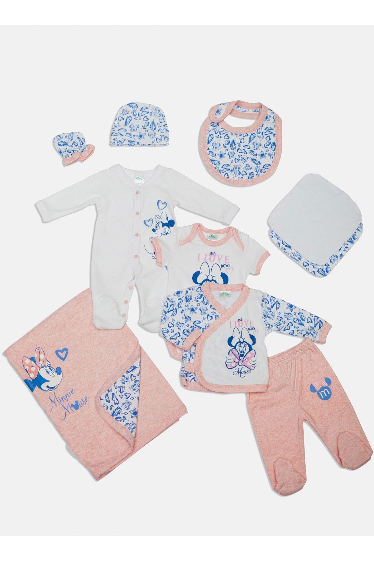 Minnie Mouse Disney Minnie Mouse Yenidoğan 10lu Set 13928