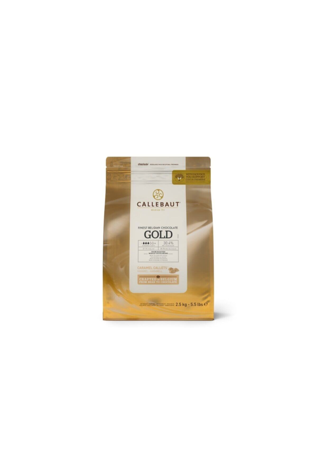 Callebaut Gold Karamel Çikolata 2.5 kg