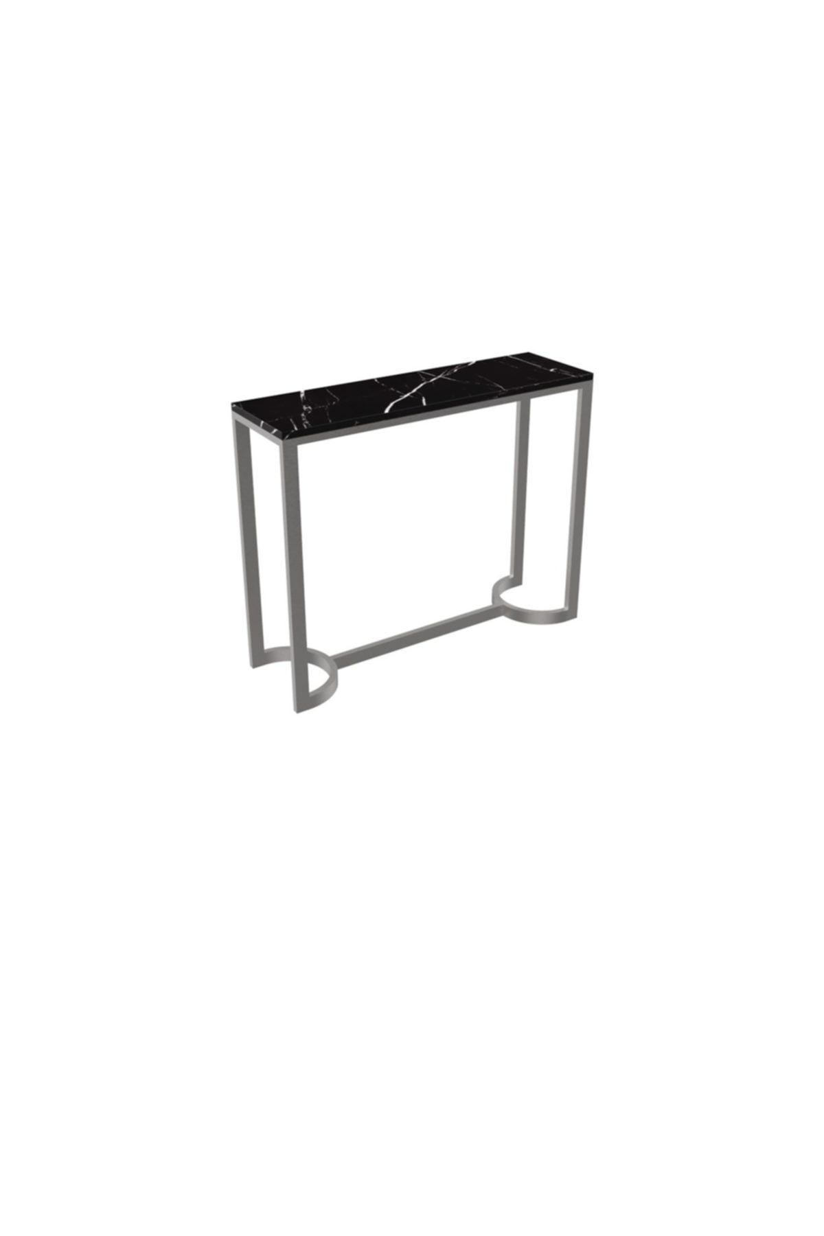 MAKSA Caelia 100cm Alexandrette Black Satine Paslanmaz Konsol