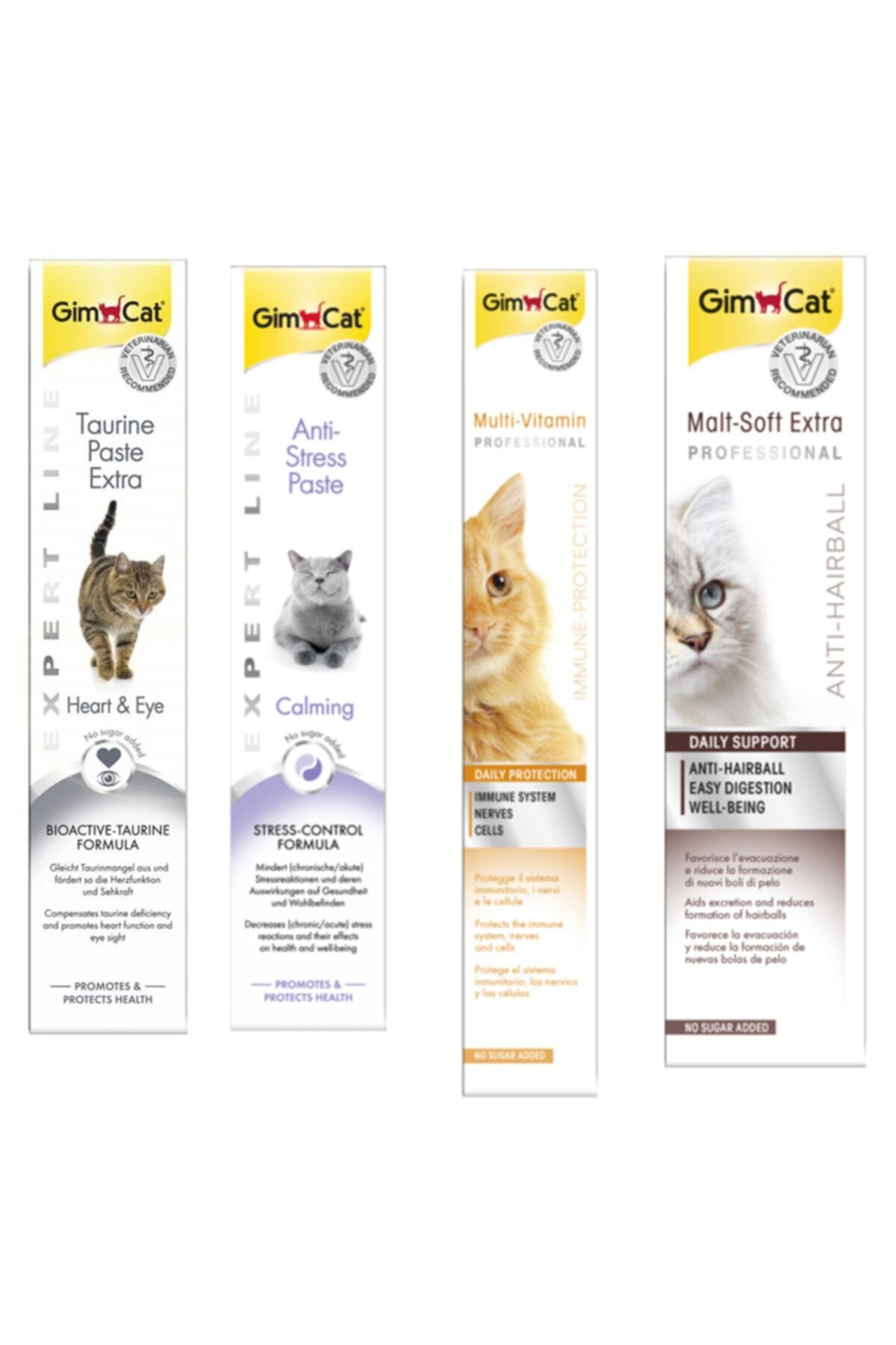 gimcat taurine anti stress multi vitamin paste anti hairball malt paste kedi macunlari fiyati yorumlari trendyol