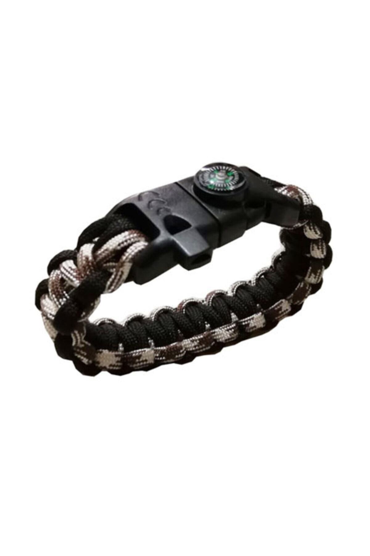 LEADER TRADE Paracord Bileklik Gold Kamuflaj & Siyah