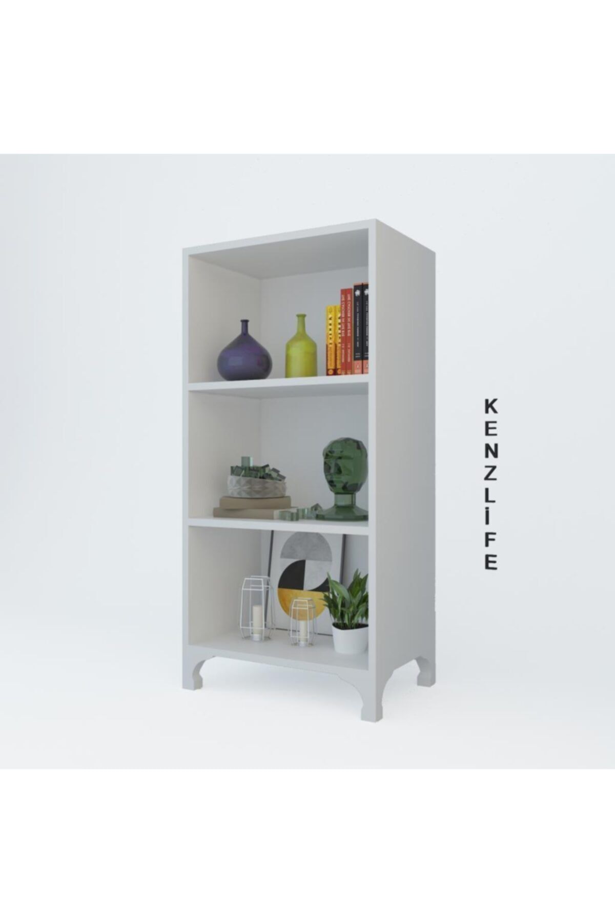 Kenzlife mutfak dolabı pakize 088*050*030 byz ayaklı banyo evrak ofis ayakkabılık kiler