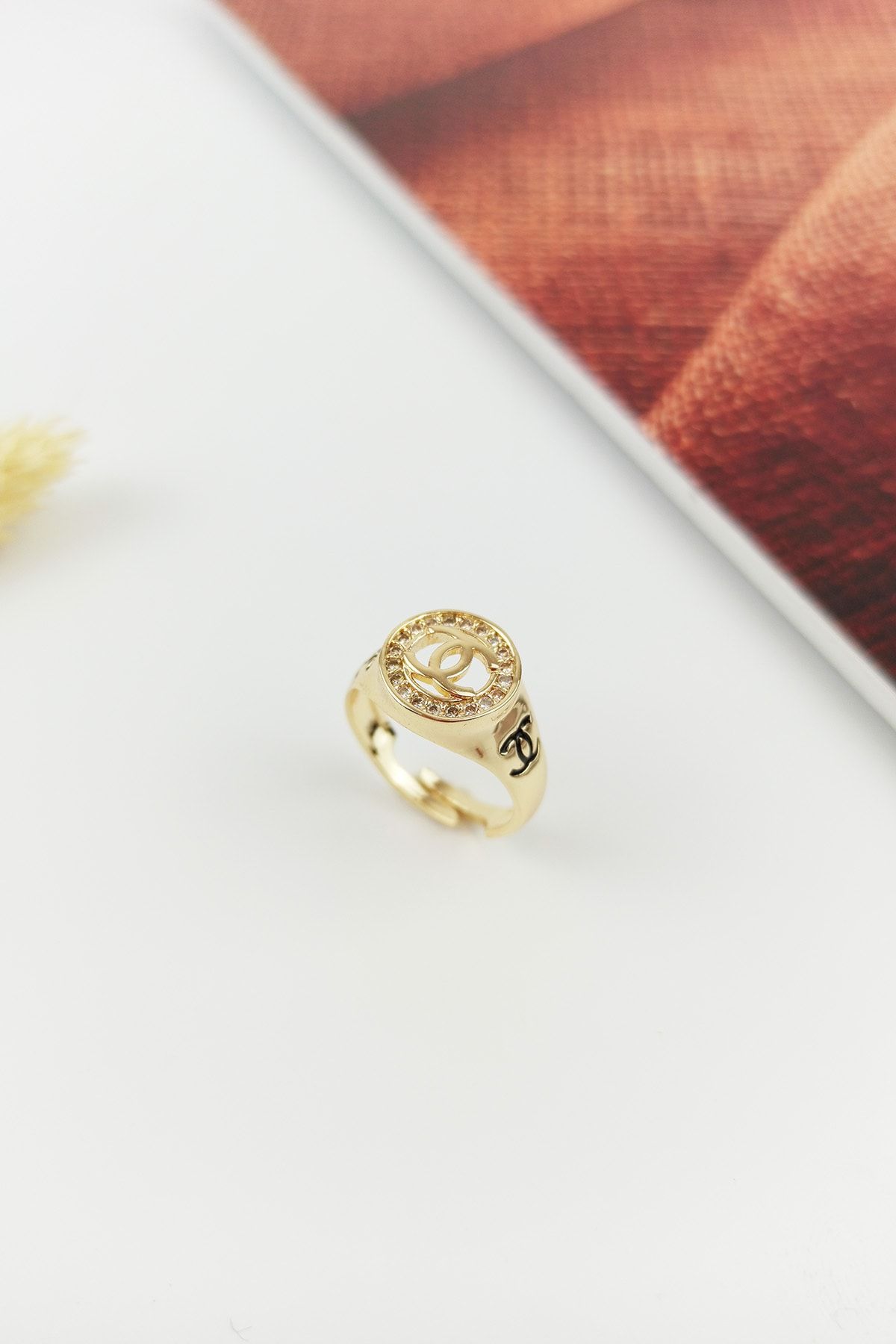 Çlk Accessories Taşlı Ayarlı Yüzük