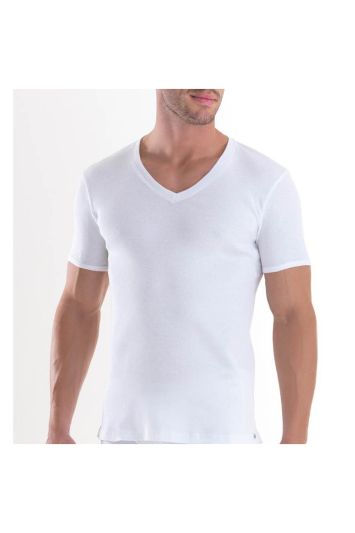Blackspade 9239 Erkek V Yaka Pamuklu Tshirt Fanila