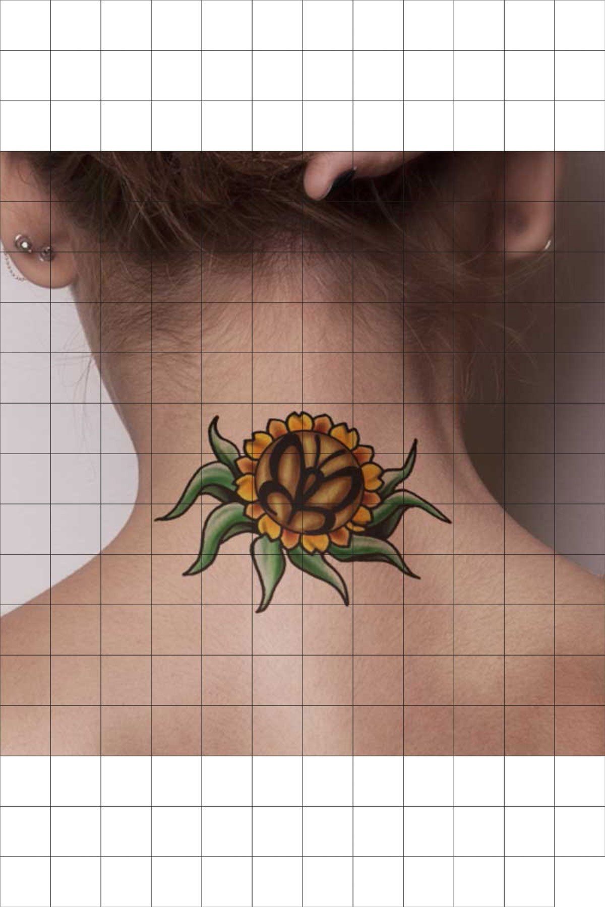 tatfast aycicegi 29 gecici dovme flash tattoo fiyati yorumlari trendyol
