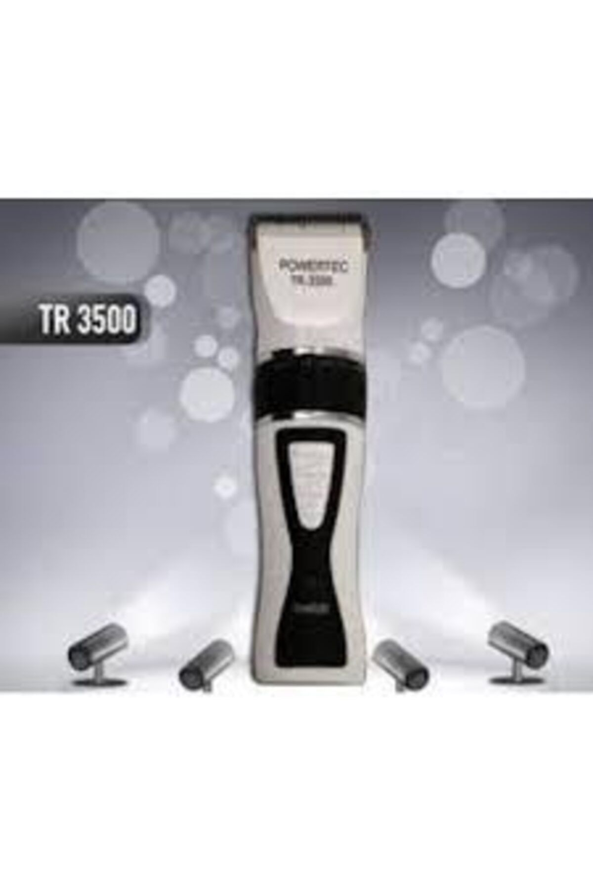 Tr 3500 Seramik Başlıklı Saç Sakal Tıraş Makinası 8 Başlıklı