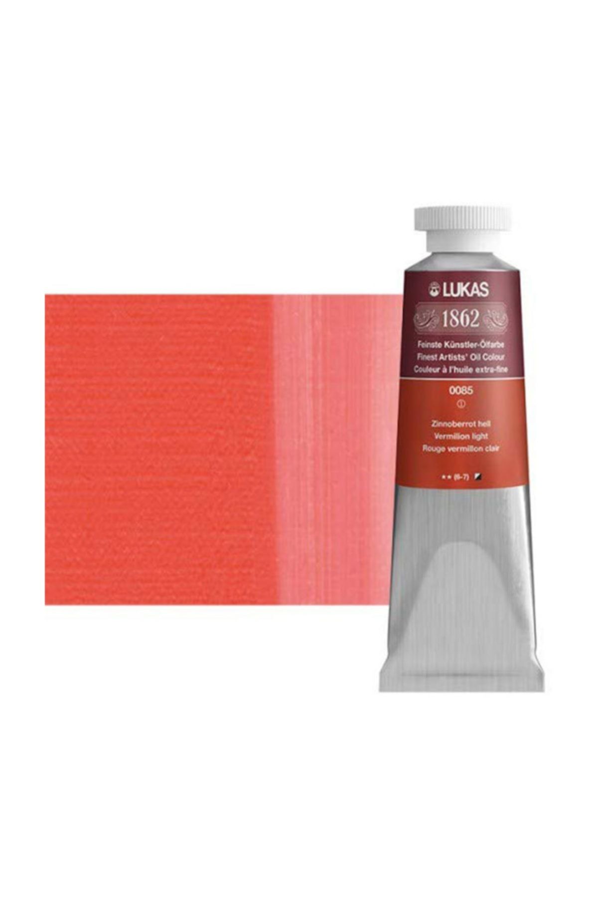 Lukas 1862 37ml Yağlı Boya Seri:1 No:0085 Vermillion Light