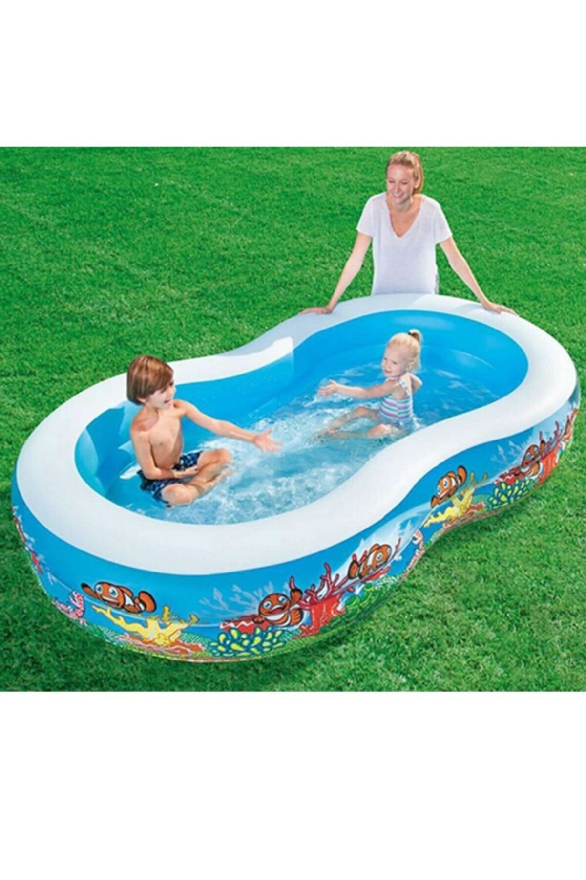 BESTWAY Aile Havuzu 2h Oval 262x157x46 Cm Btw-54118