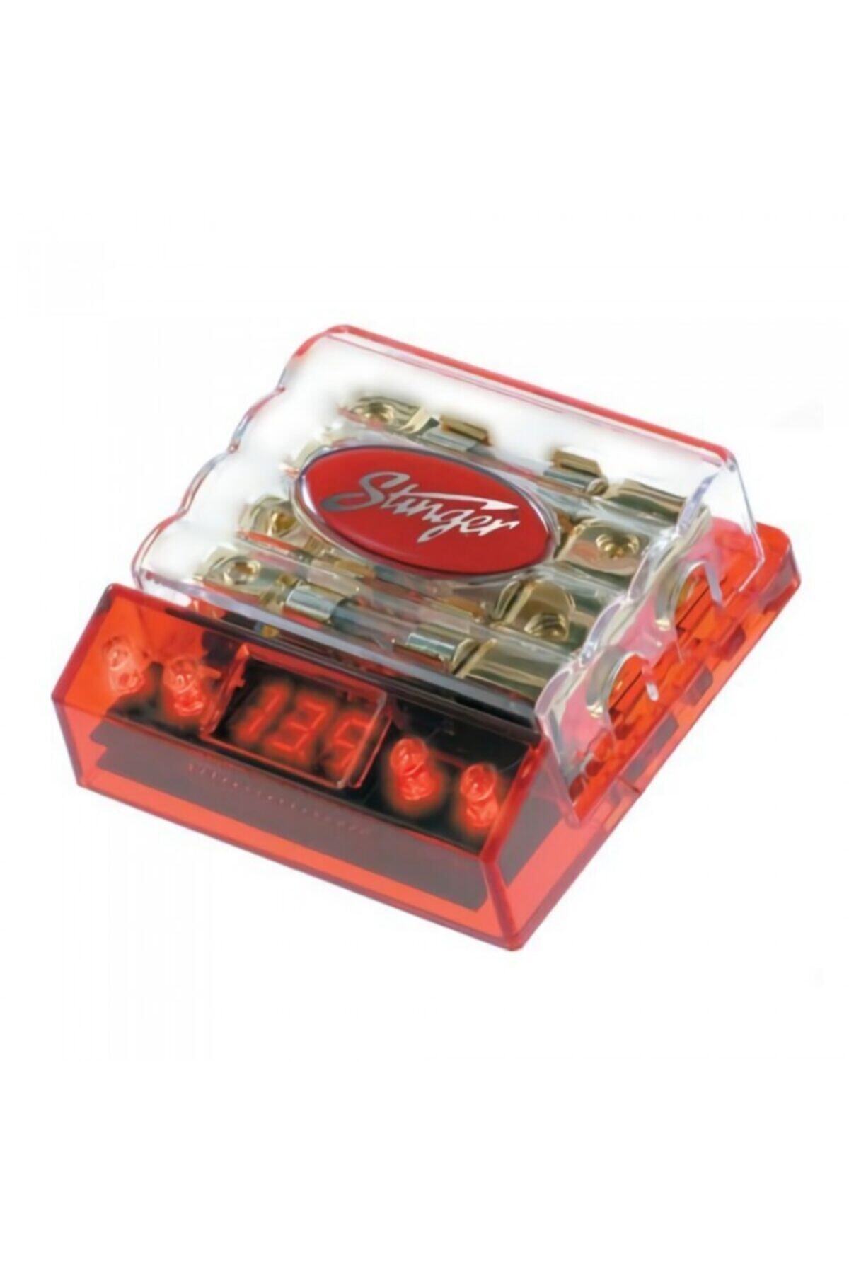 STINGER ELECTRONICS Stinger Spd4agu 2 Giriş-4 Çıkış Sigortalı Led Göstergeli Dağıtıcı