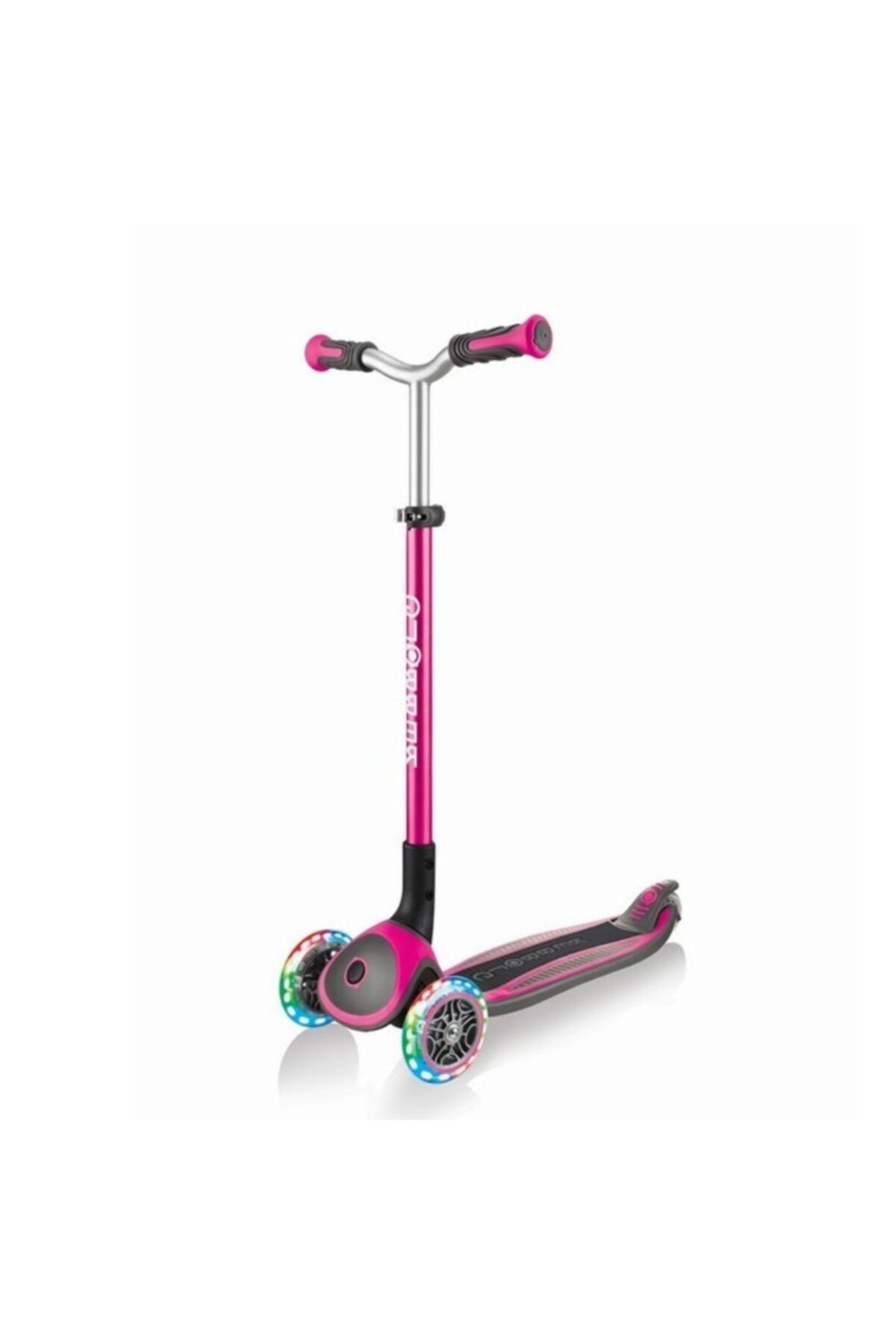 Globber Scooter/master Işıklı Katlanan/ Pembe