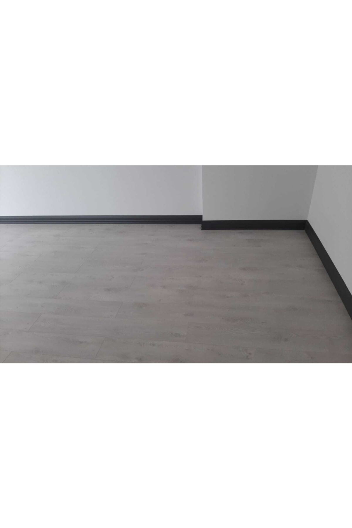LADİX Mabeyin Antrasit 12 Cm Pvc Süpürgelik