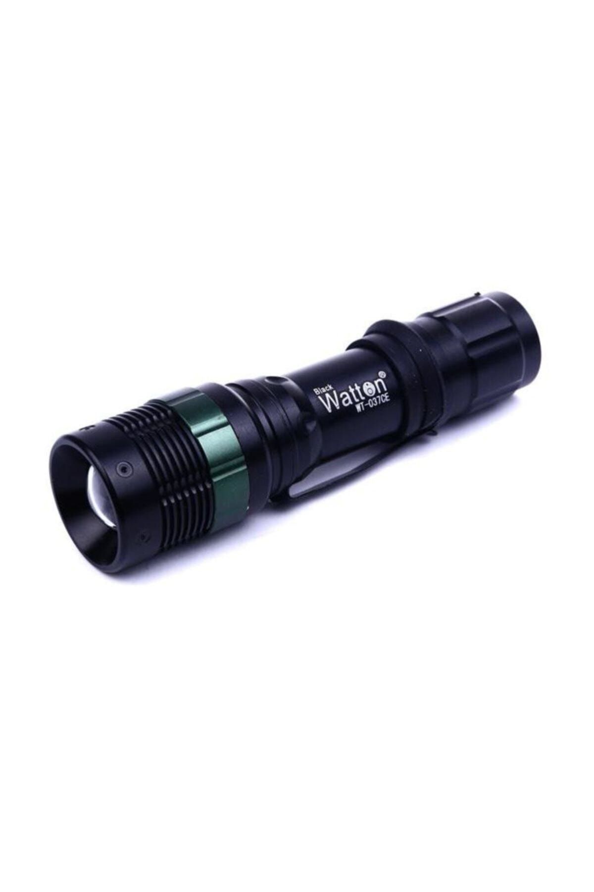 Watton Wt-037 Orjinal 500 Lümen Şarjlı Zoomlu Acil Durum Feneri