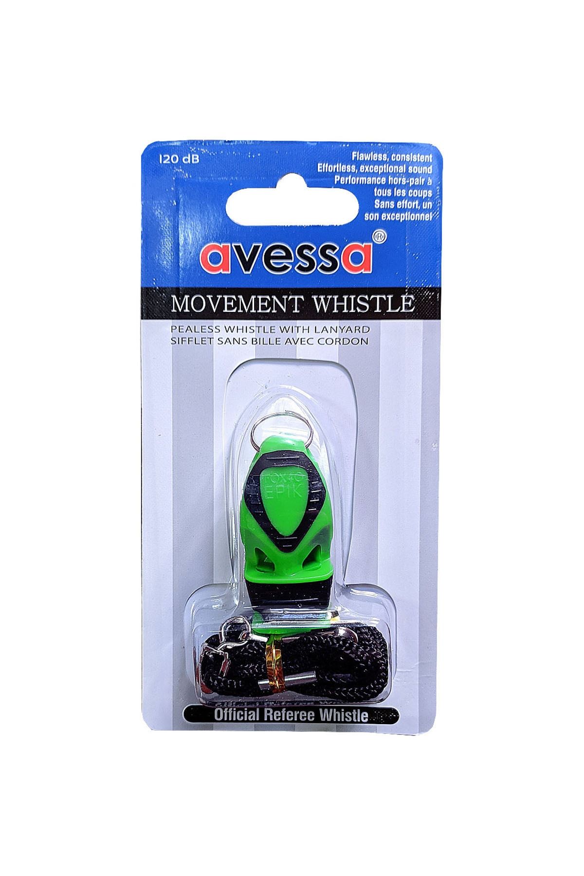 AVESSA Dk-40 Profesyonel Düdük Ipli Yeşil 120db