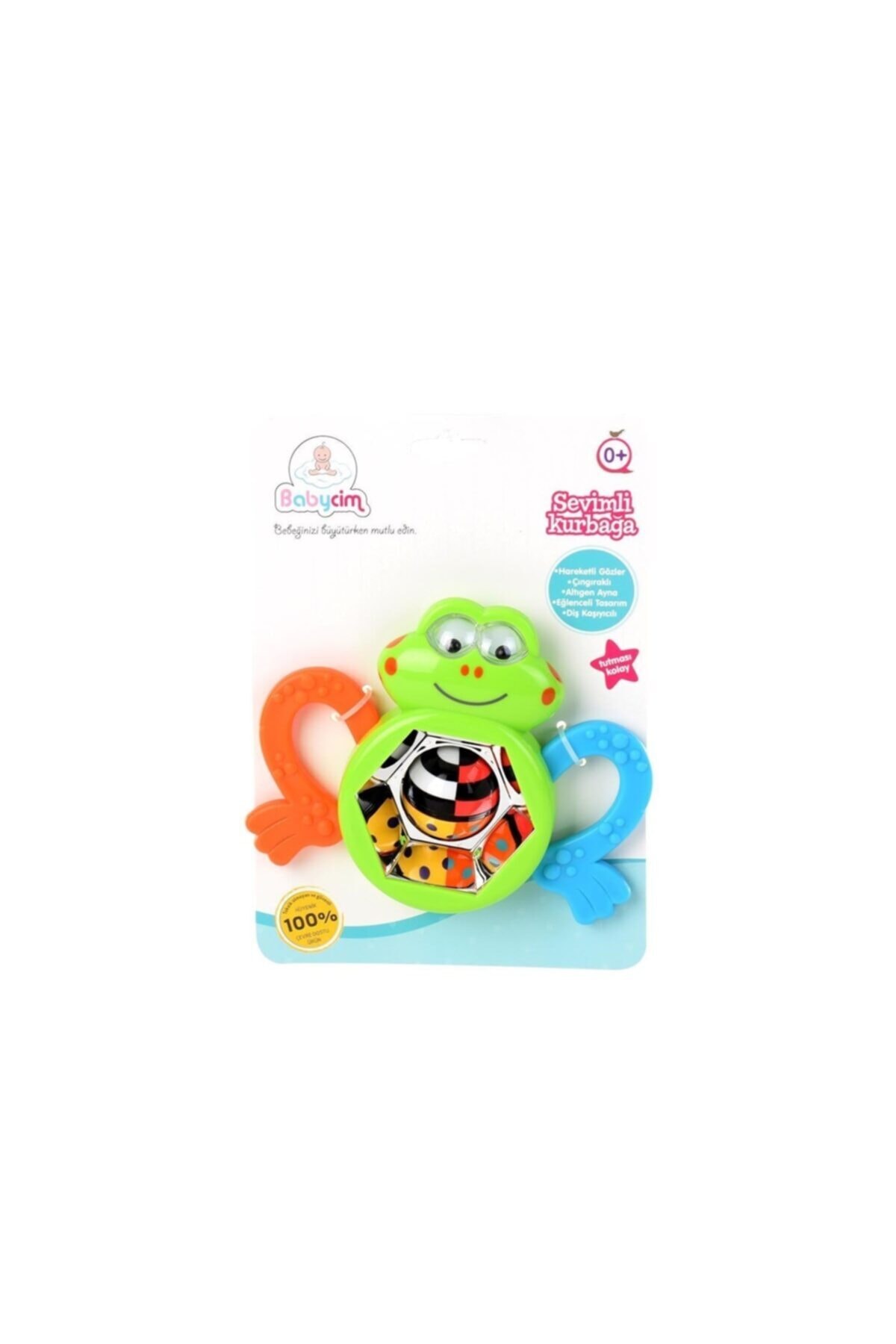 BABYCİM Şirin Kurbağa Çıngırağım