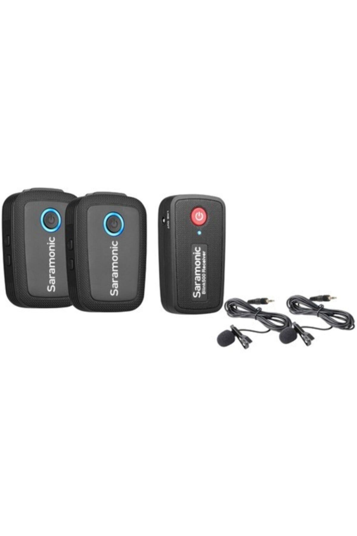 Saramonic Blink500 B2 2 Konuşmacılı Kablosuz Yaka Mikrofonu