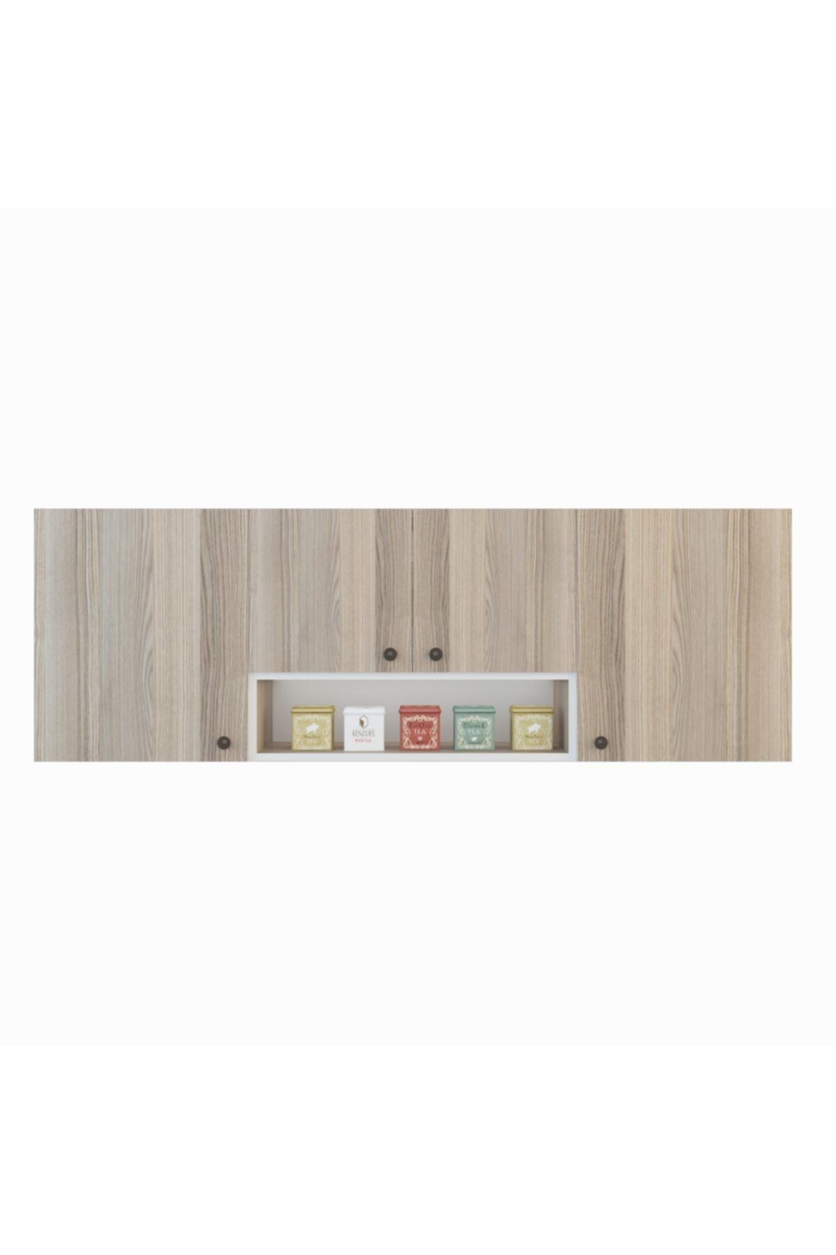 Kenzlife hazır mutfak packey crd 060*180*32 mutfak banyo dolabı kapaklı raflı