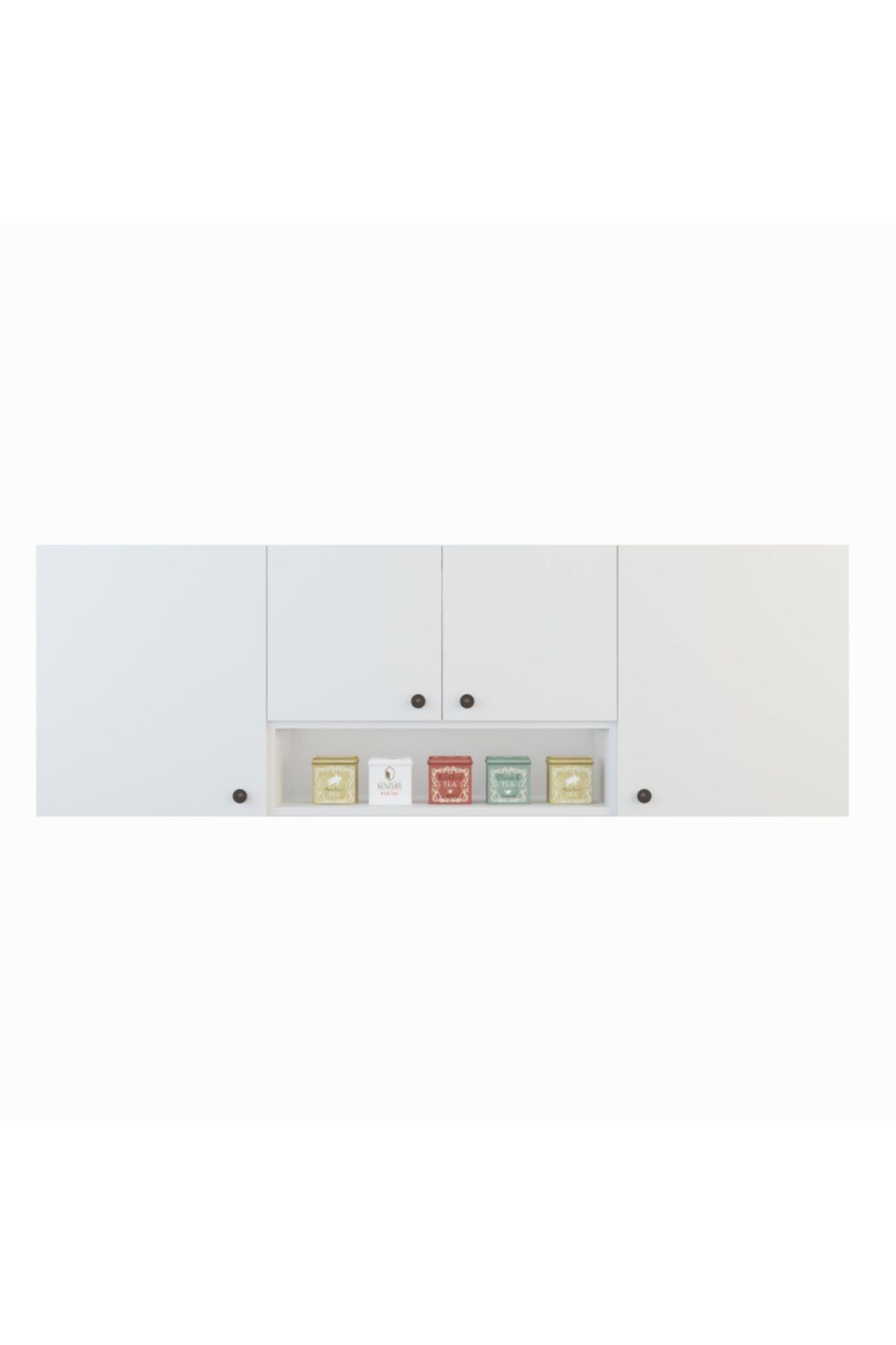 Kenzlife hazır mutfak floro byz 060*150*32 mutfak banyo dolabı kapaklı raflı