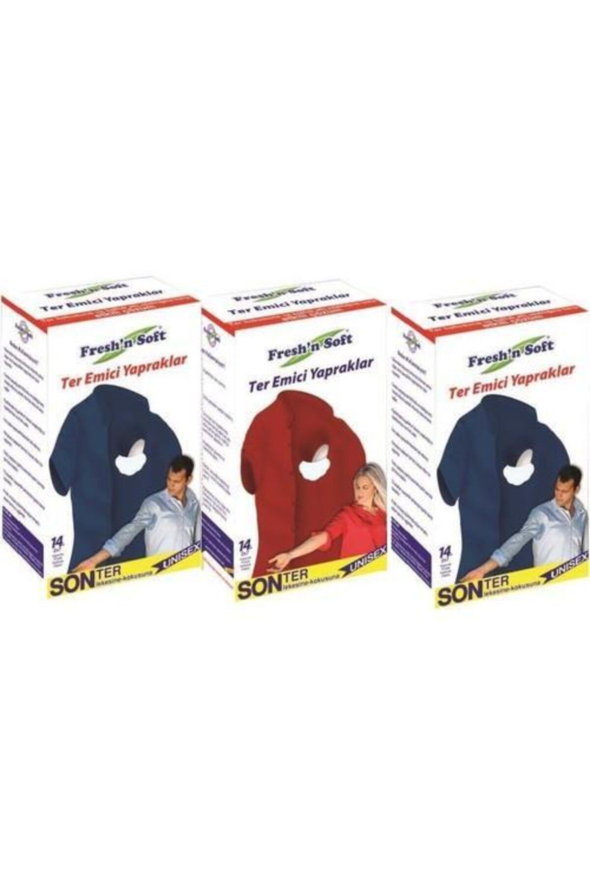 SmartFox Fresh'n Soft Ter Önleyici Emici Yaprak / Koltuk Altı Pedi-3 Kutu