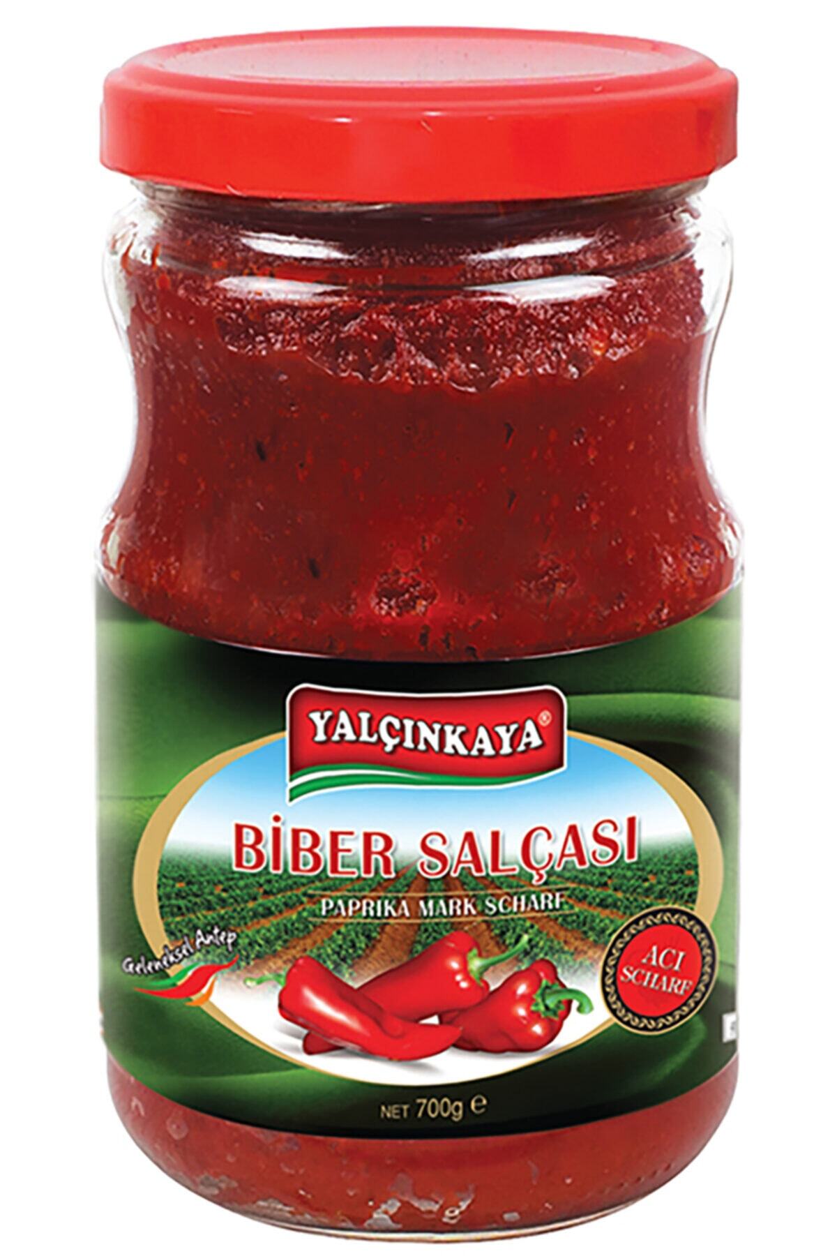 Yalçınkaya Biber Salçası Acı (antepgün) Net 700 Gram