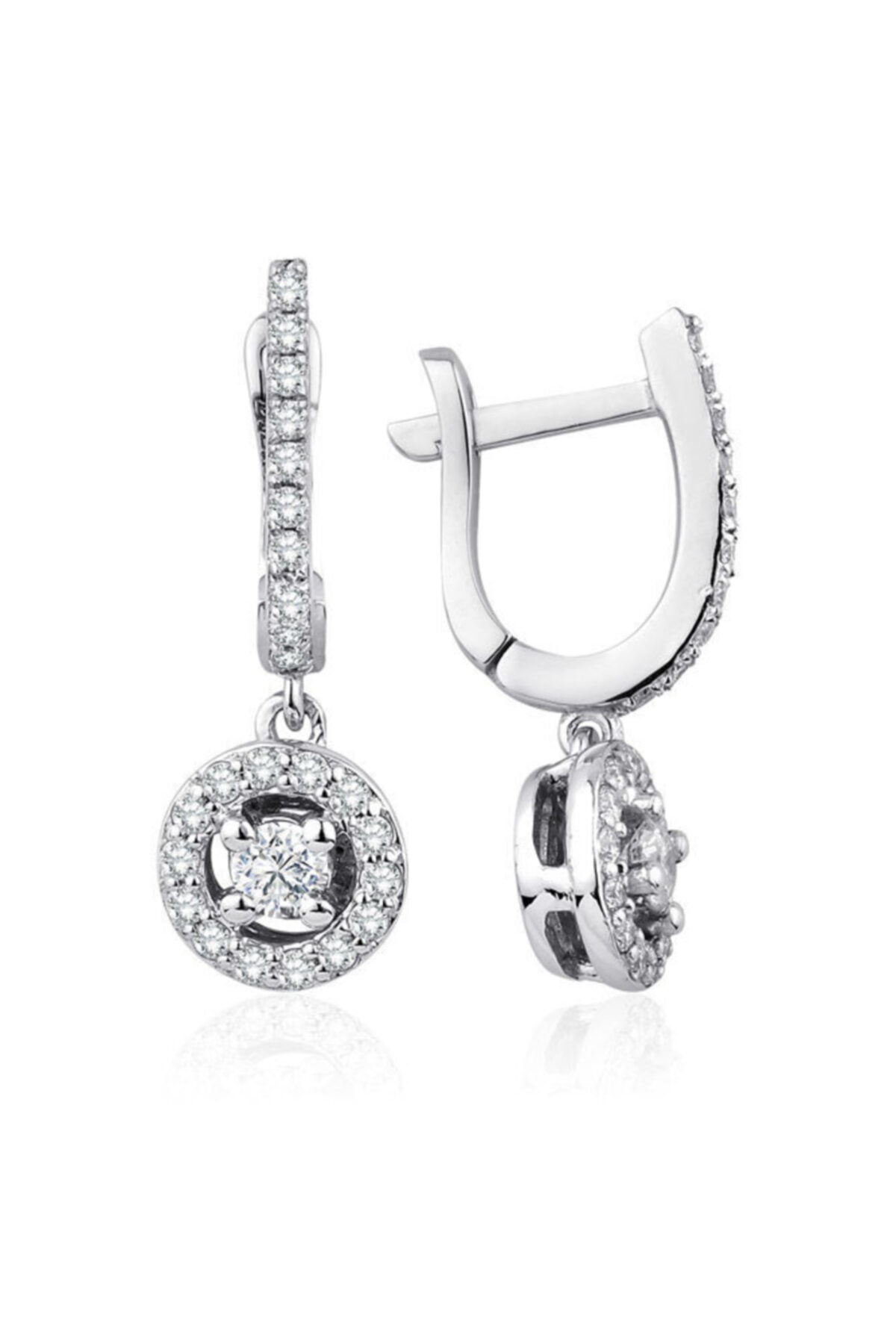 Sembol Gold 0.52 ct Pırlanta Küpe
