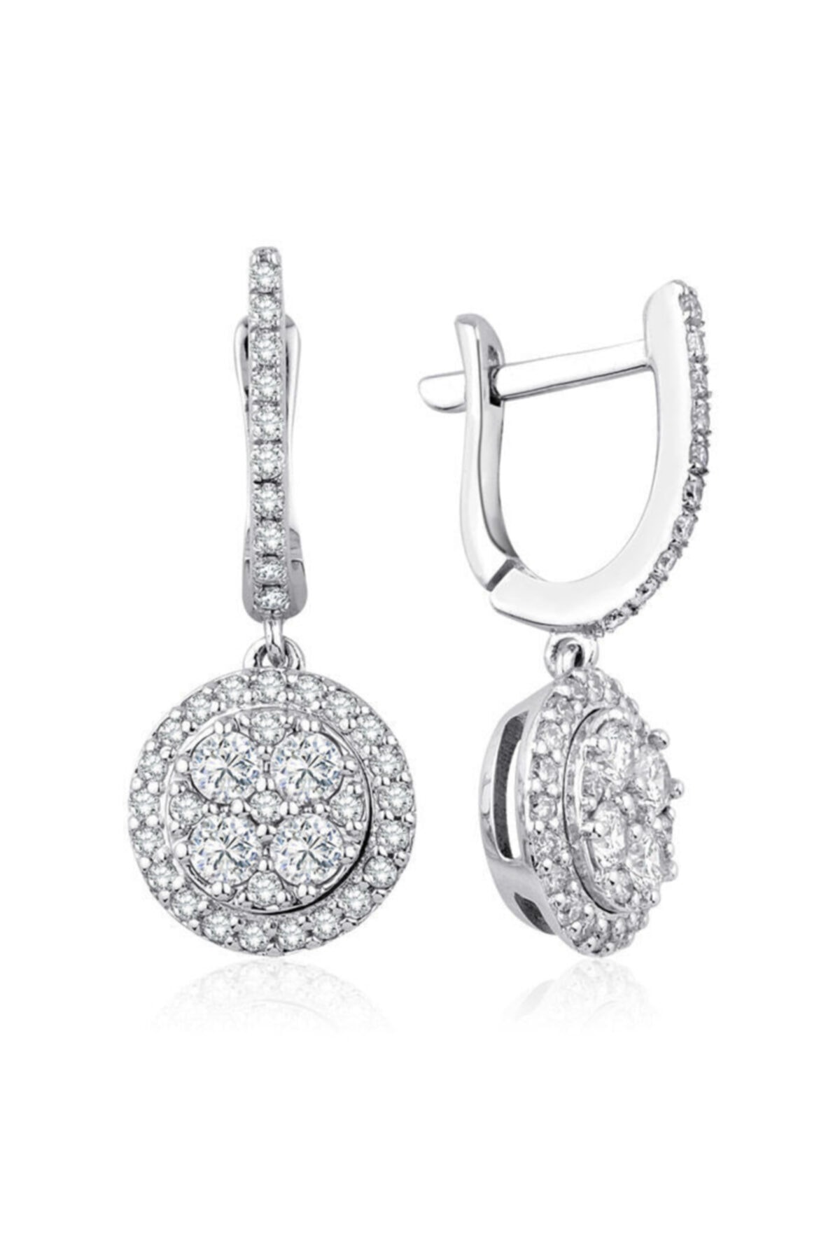 Sembol Gold 0.88 ct Pırlanta Küpe