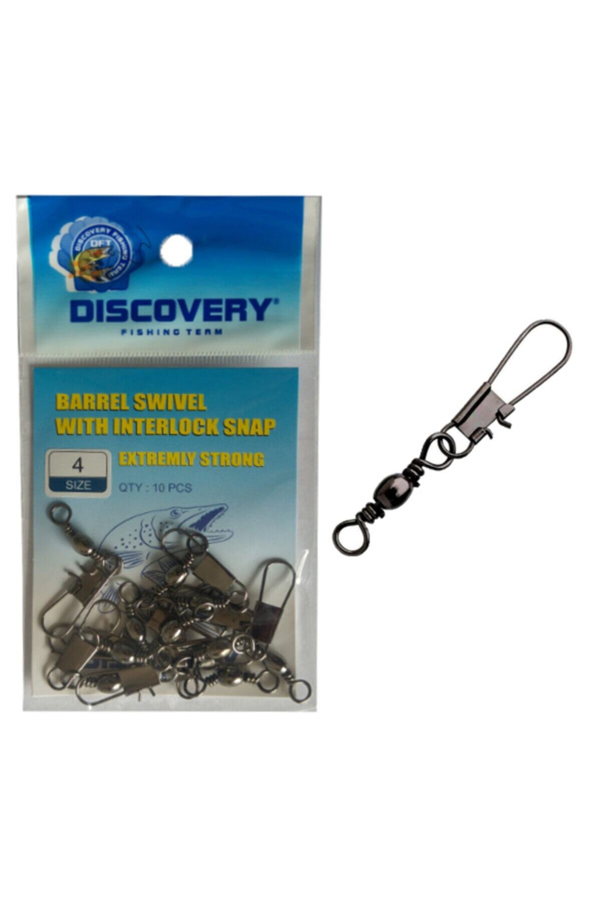 Discovery Dft Klipsli Fırdöndü Siyah (10'lu) No:3