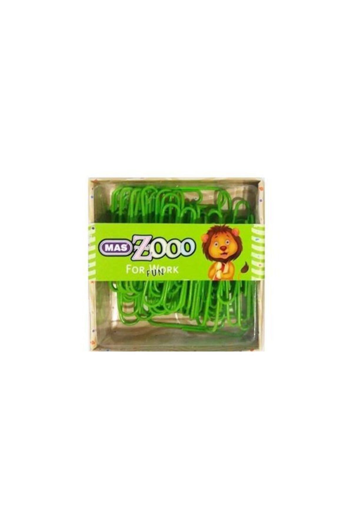 Mas Zoo Plastik Ataş Yeşil No:3