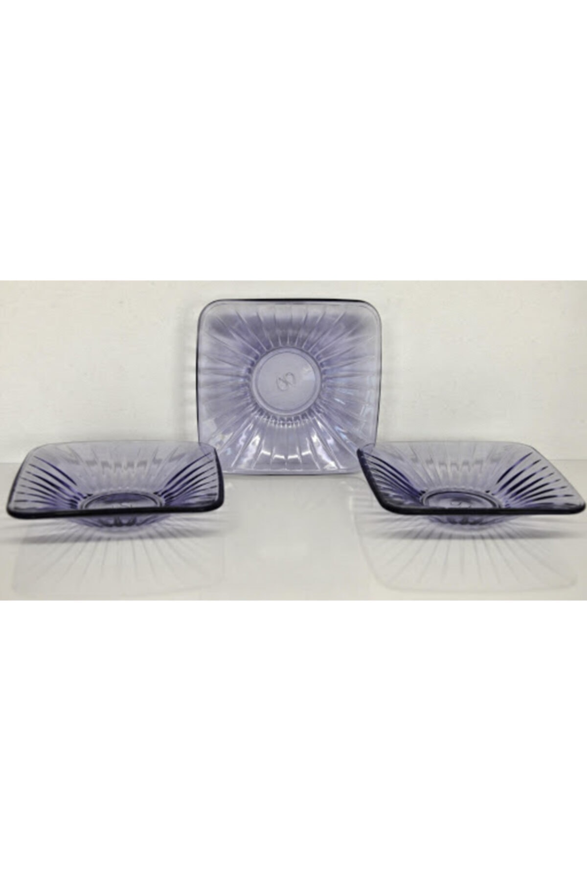 PAŞABAHÇE WORKSHOP Paşabahçe Renkli 6'lı Çay Tabağı