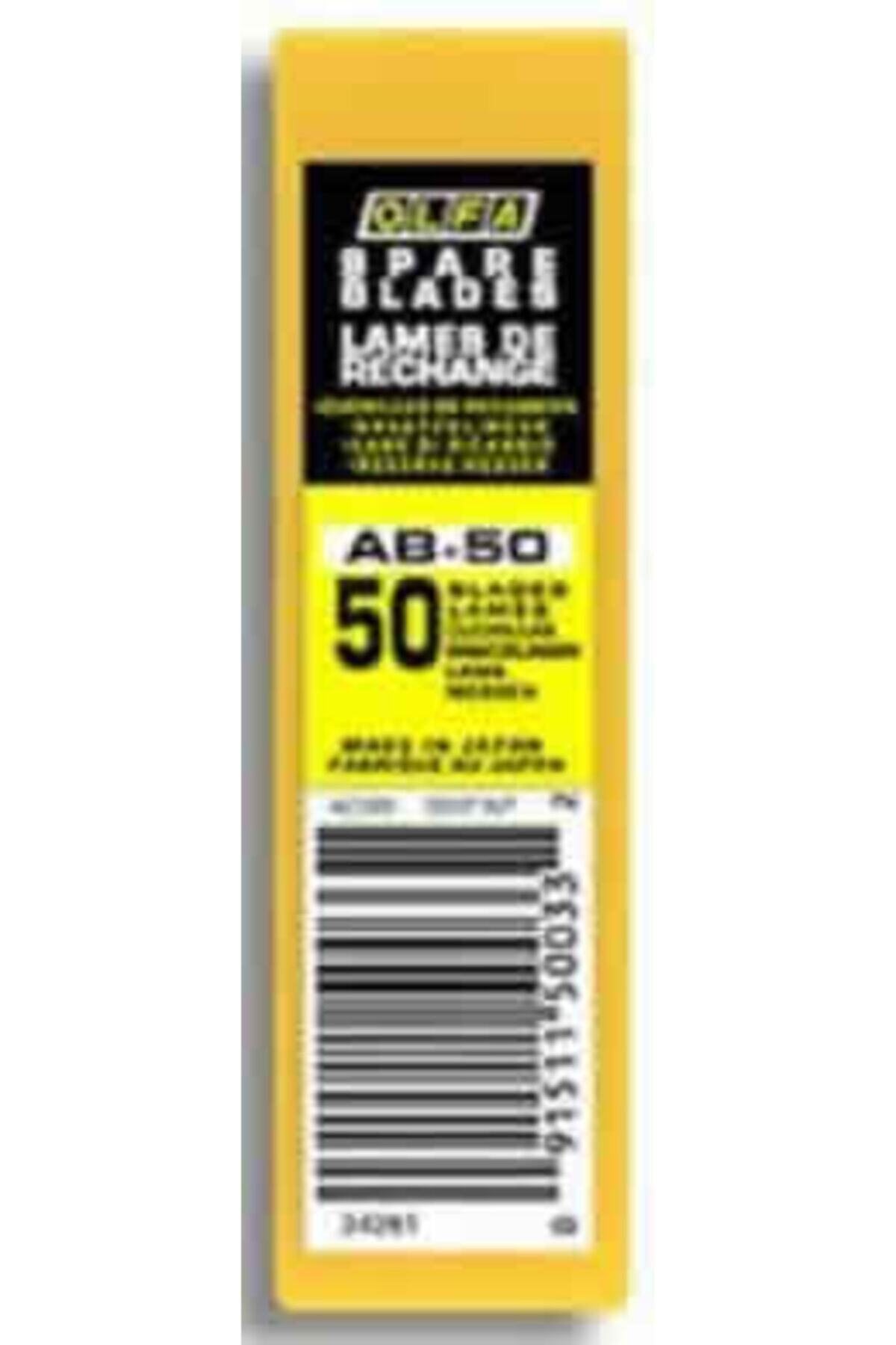 Olfa Ab-50s 50 Li Dar Maket Bıçağı Yedeği