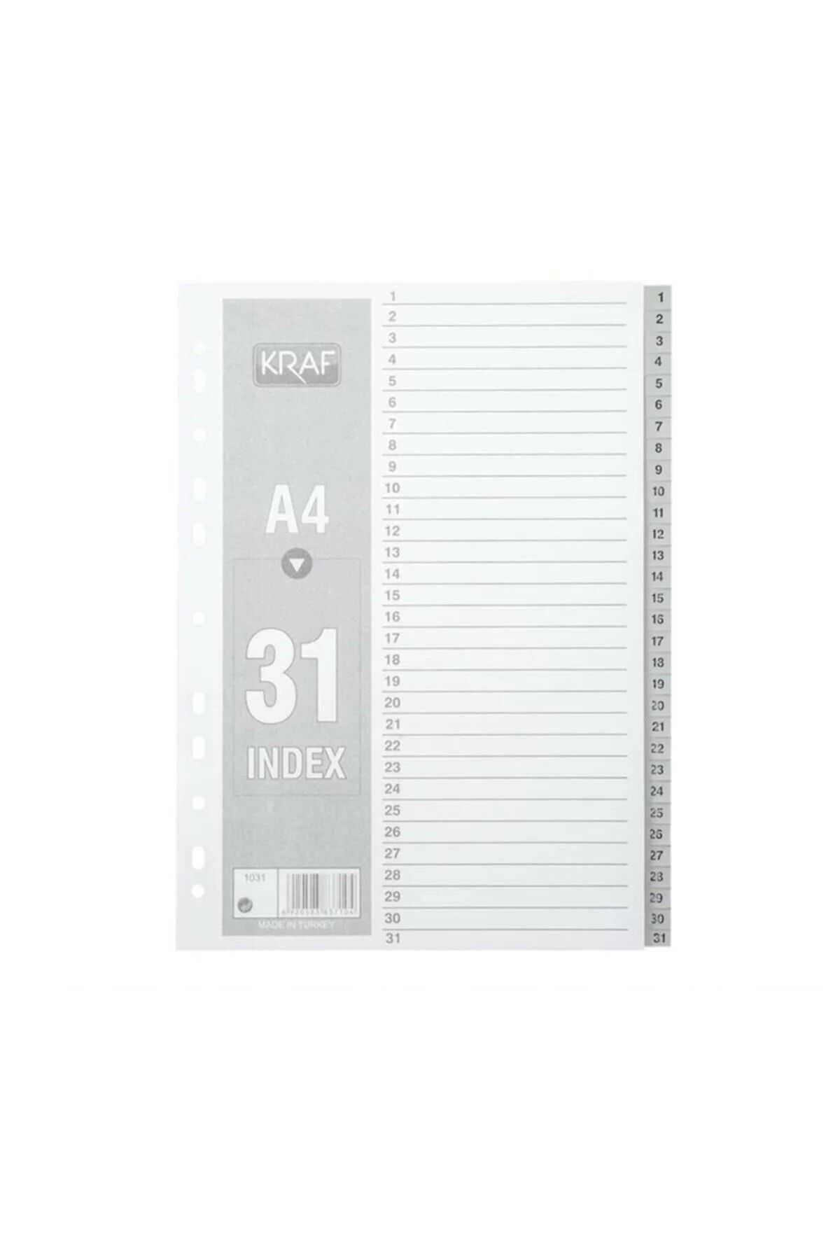 KRAF Separatör 1031 1-31 Rakam
