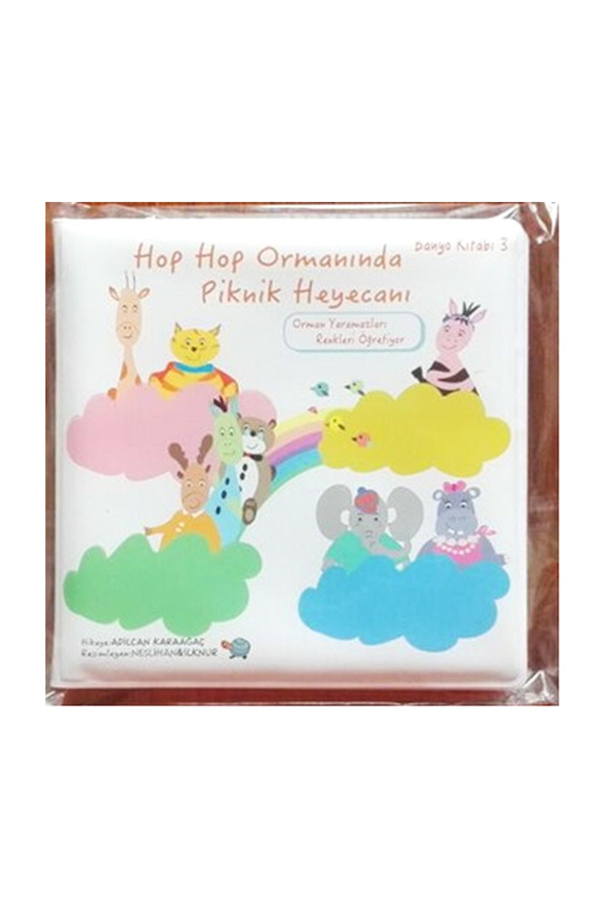 Yazarın Kendi Yayını Banyo Kitabı 3-Hop Hop Ormanında Piknik Heyecanı