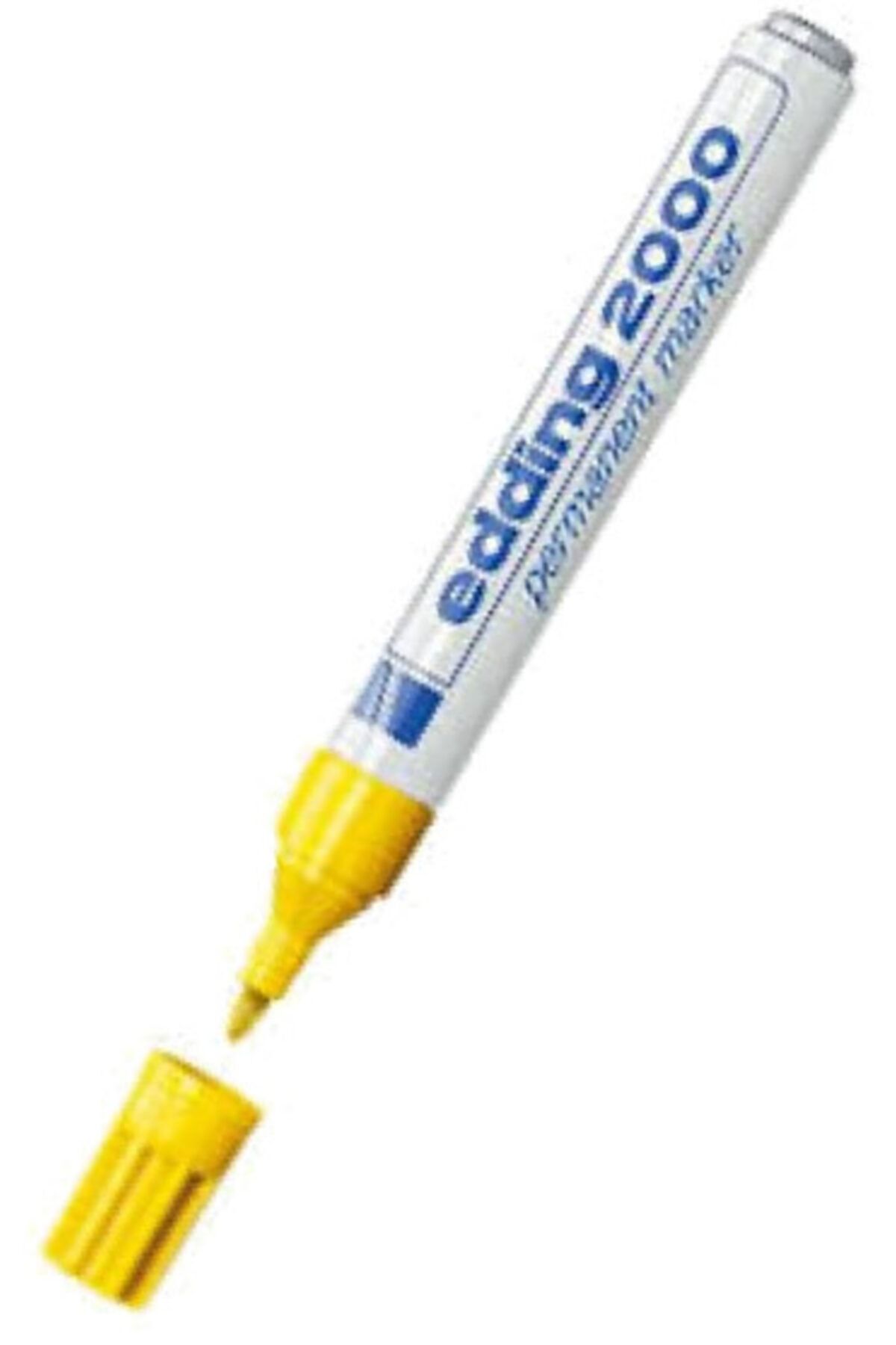 Edding E-2000 Sarı Permanent Markör Kalem