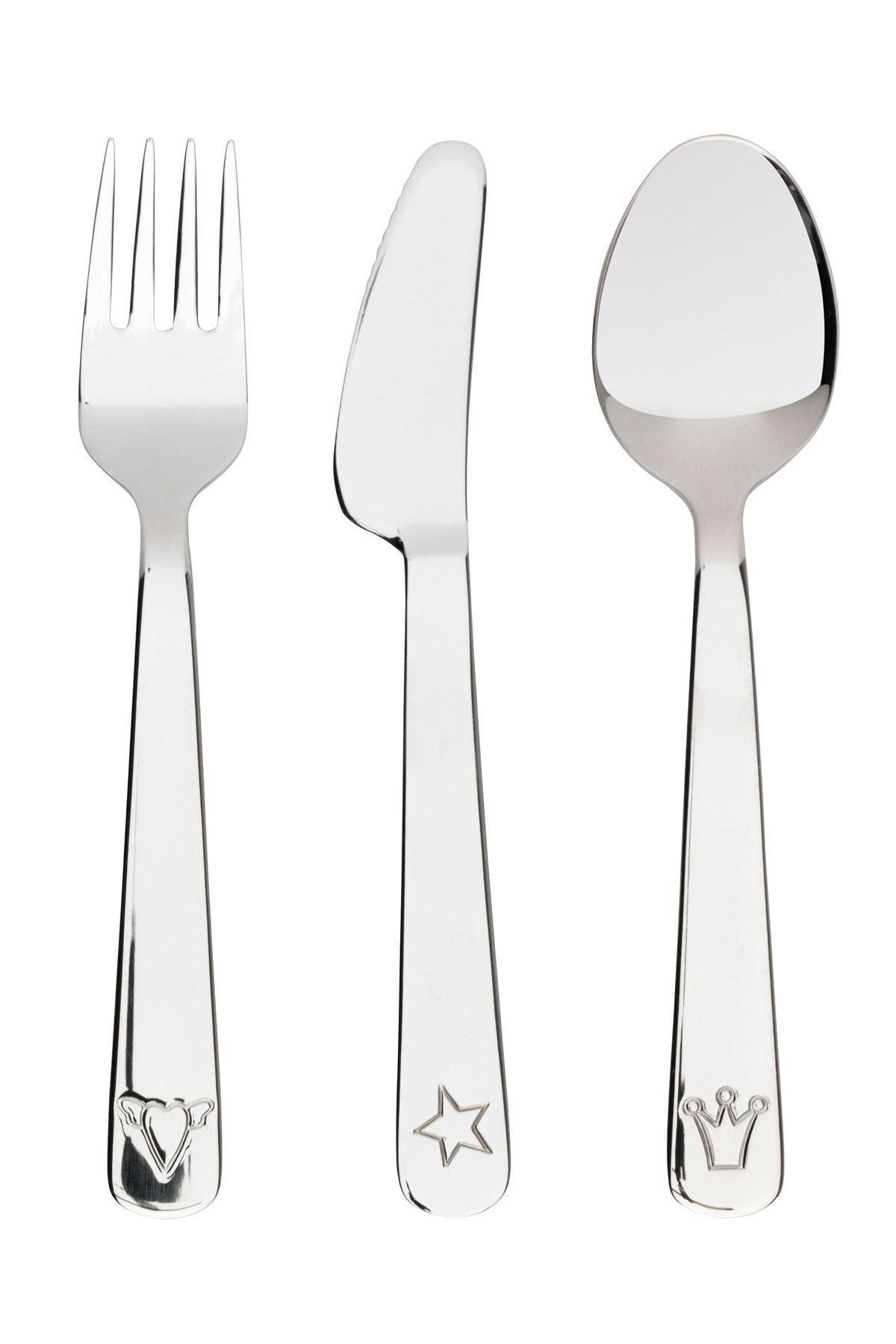 Get Lock Localshop Metal 3lü Çocuk Yemek Seti